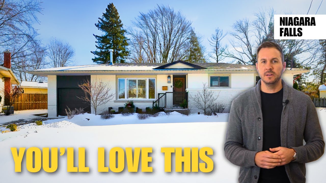Inside a $799,000 DREAM Bungalow in Niagara&nbsp;Falls, Ontario!