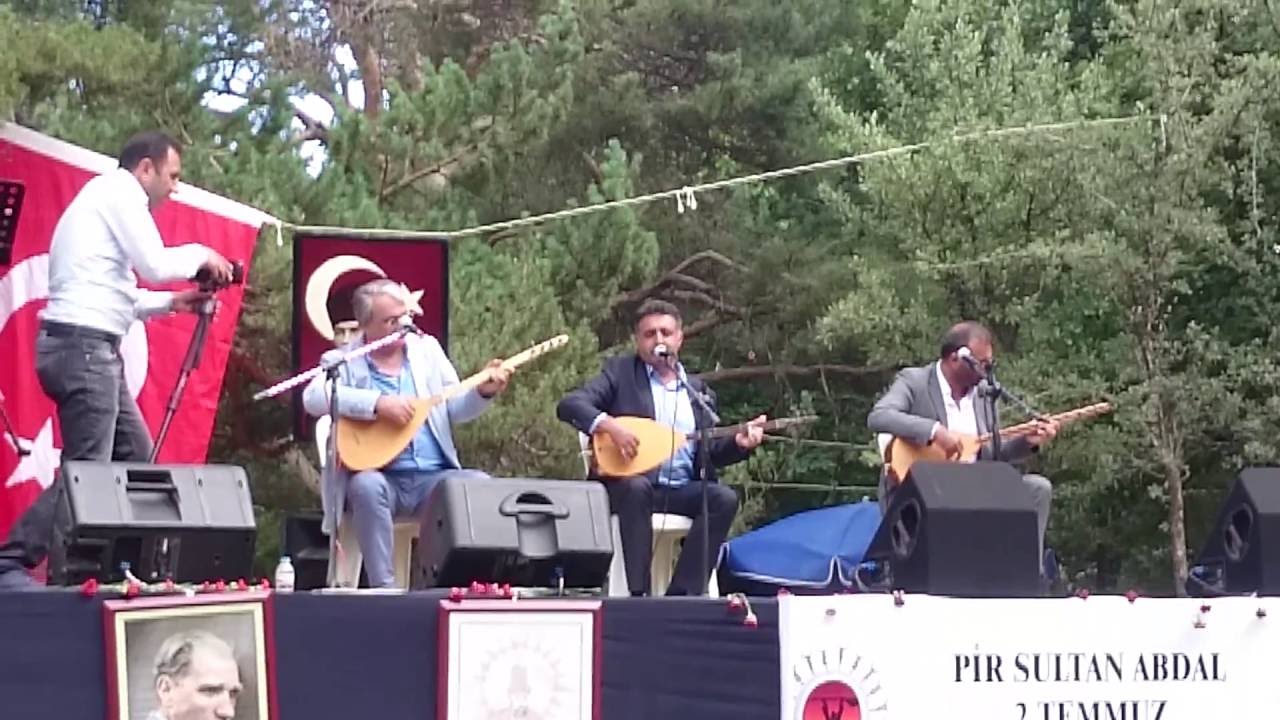 Erdal Erzincan-Tolga Sağ-Yusuf Benli (Pir Sultan Abdal Banaz Anması 2016 )
