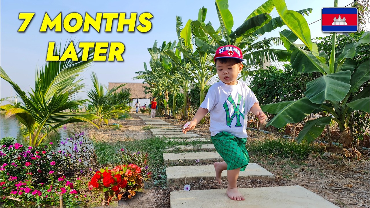 7 Months Later… Our Farm Is Growing 🌿 Back for a Weekend at Our Countryside Dream