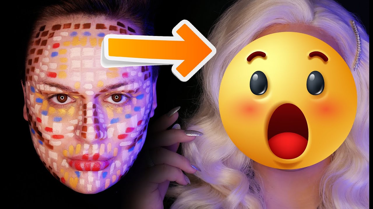 Nie użyłem PODKŁADU! 😮🤨 czyli makijaż farbami do charakteryzacji