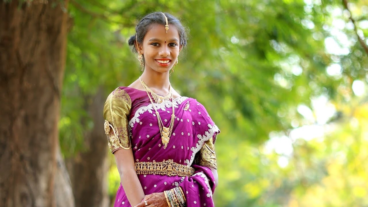 Bellamkonda Nirosha Halfsaree Memories 🥰