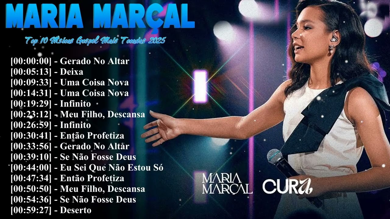 As 15 Melhores Músicas De Maria Marçal 2026 | Coleção Definitiva De Sucessos Do Louvor Global