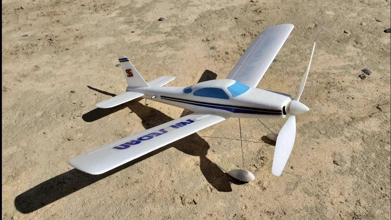 Can we make this rubber powered foam toy airplane fly?