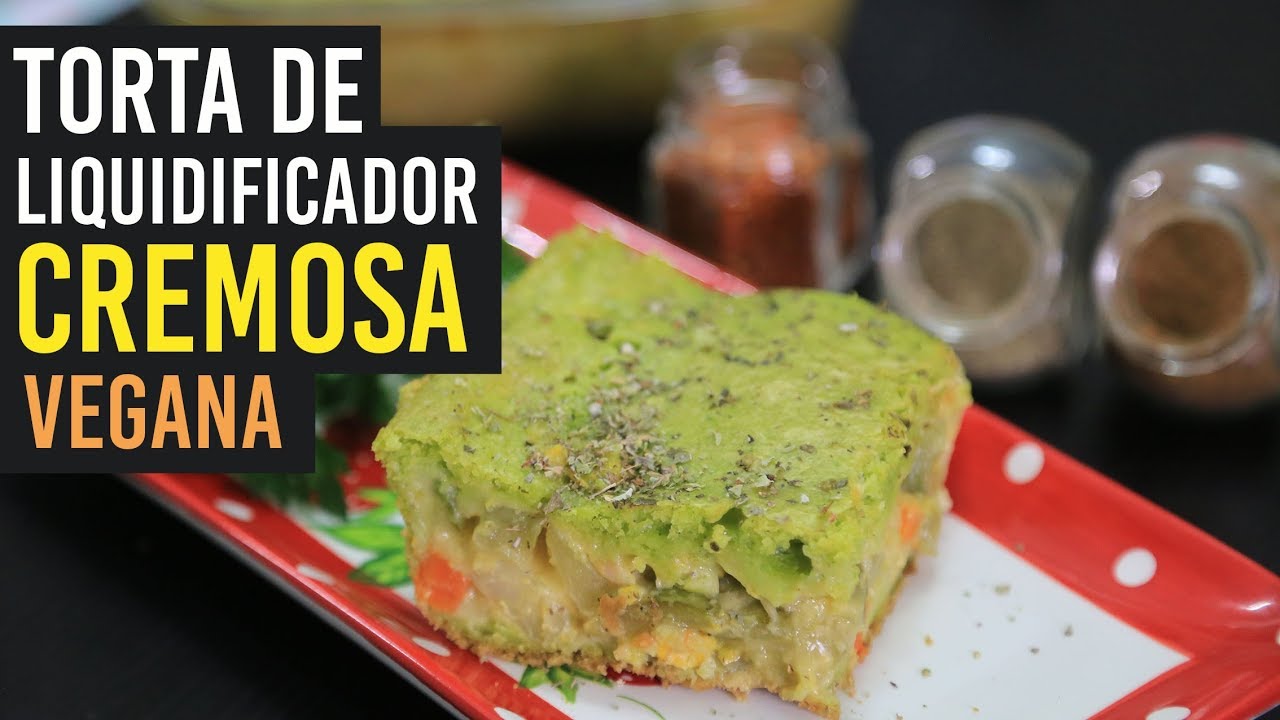 TORTA DE LIQUIDIFICADOR | VEGANA E CREMOSA | TNM Vegg