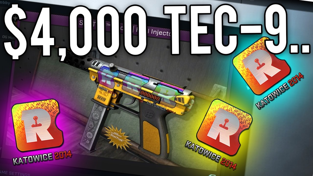 $4000+ TEC-9 Craft! +$200,000+ INSANE Skins Collection Showcase!