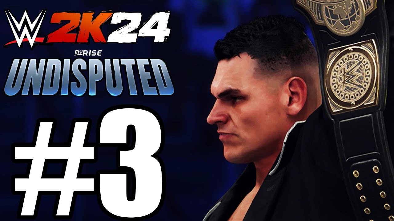 WWE 2K24 MyRise: Undisputed Gameplay Walkthrough Part 3 - Imperium