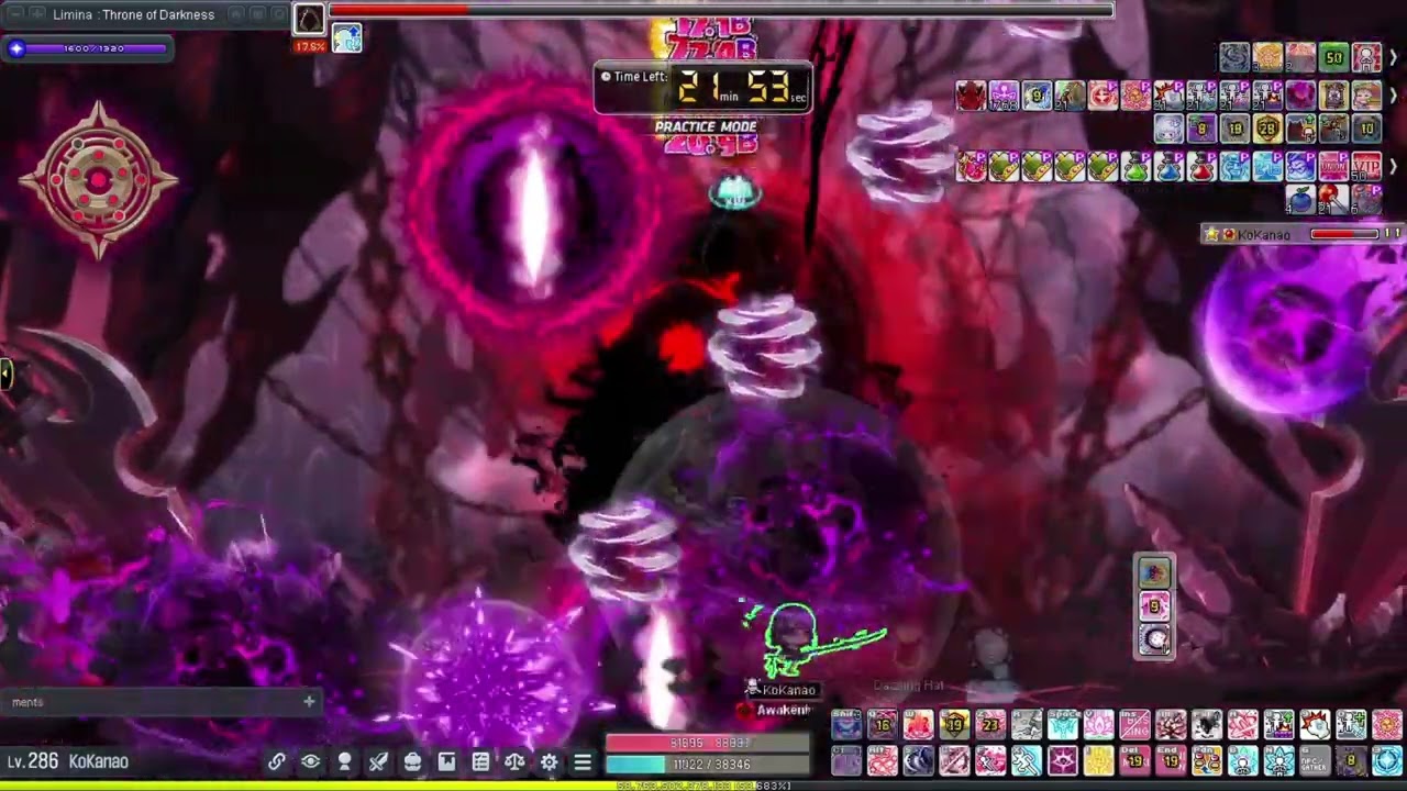 Maplestory First Ren Extreme Black Mage Solo