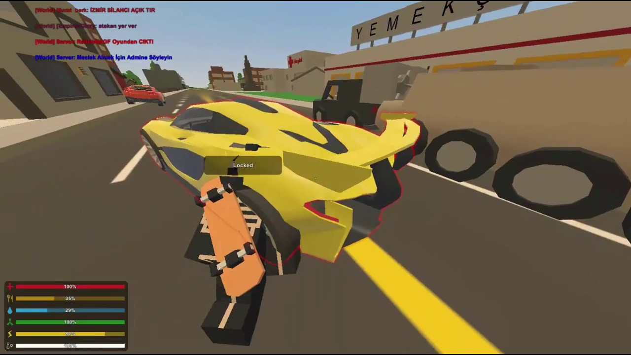 Unturned Roleplay - Hırsız Olduk Lüks Araç Çaldık !
