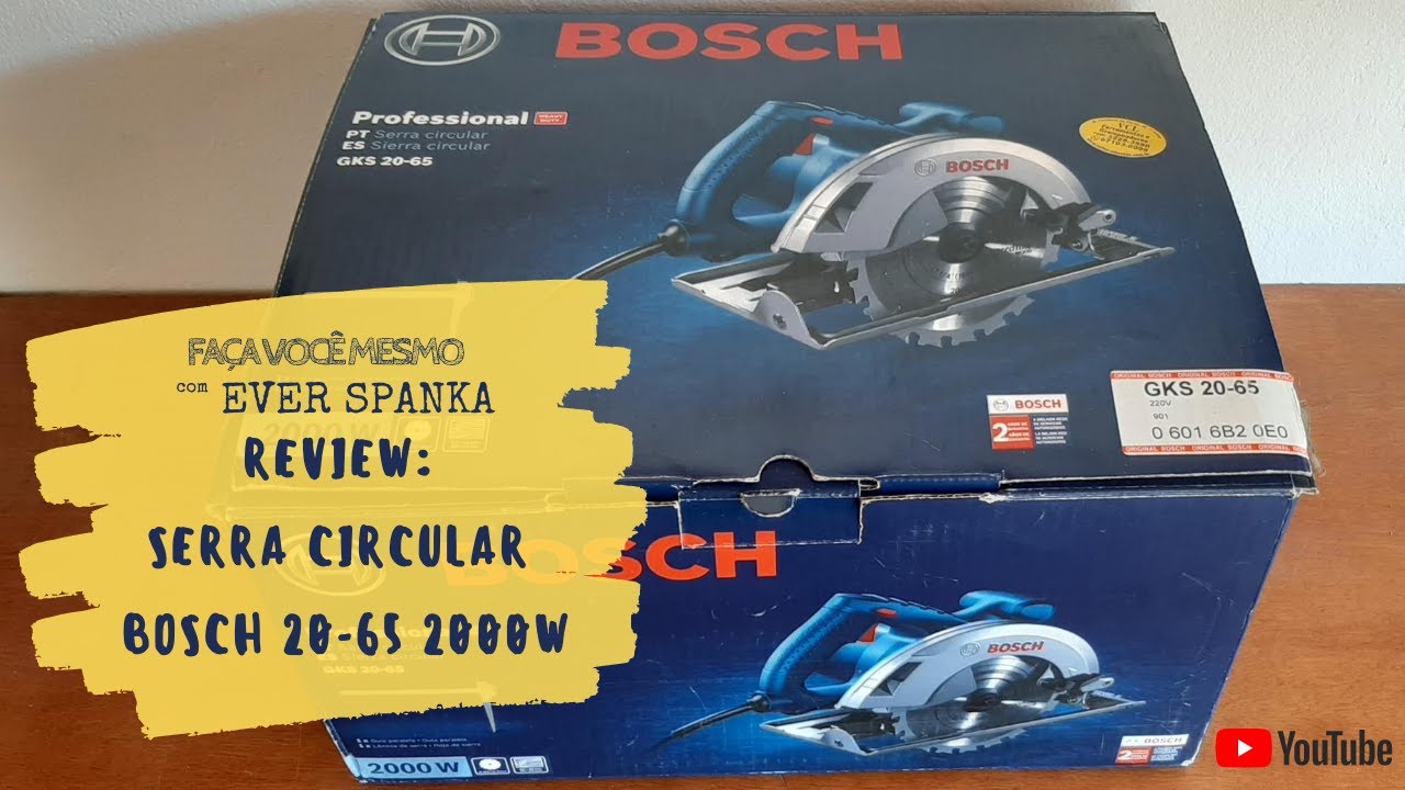 Serra Circular BOSCH GKS 20-65 2000W