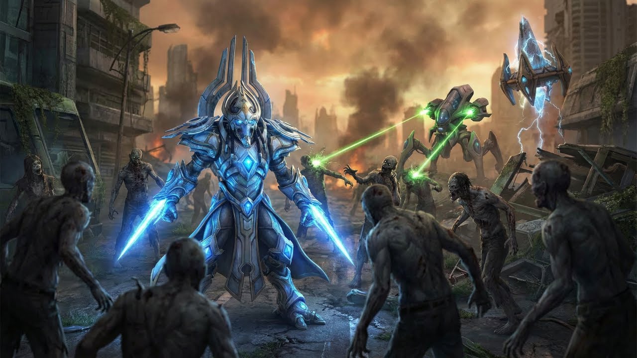 Starcraft 2 - CO-OP game 83 - Brutal+ difficulty feat. HNoobs robs as Karax