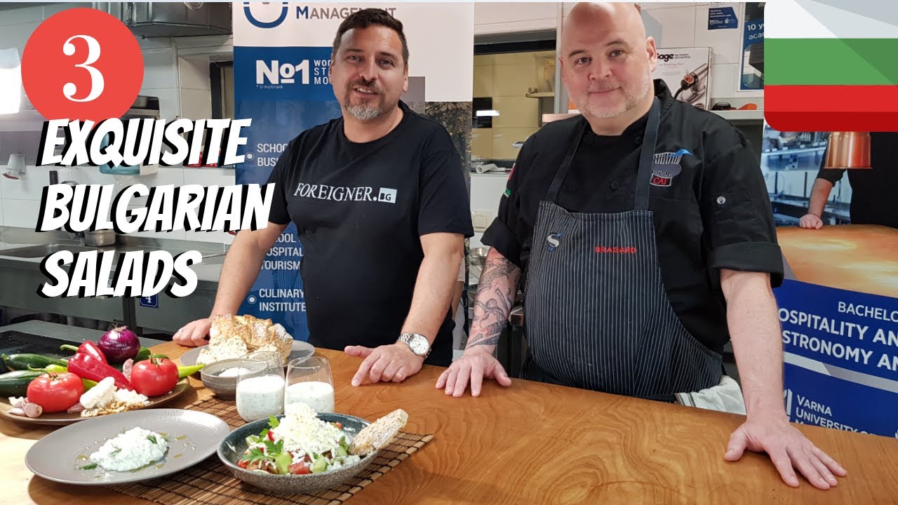Bulgarian Cuisine: Traditional Salads: Shopska salad, Tarator and Snejanka  | Bites & History
