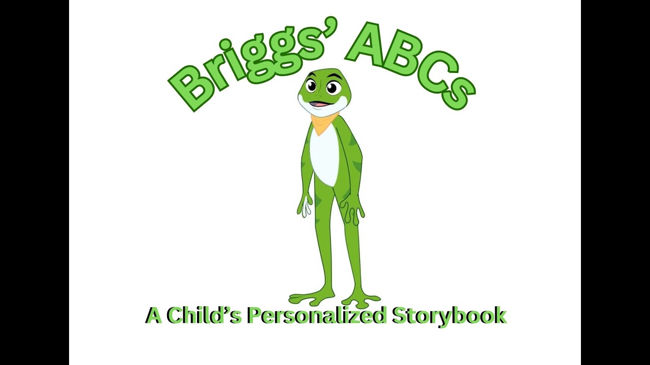 Briggs' ABC Animal Learning Storybook Personalized kids' Video | Cartoon Learning Video For Kids