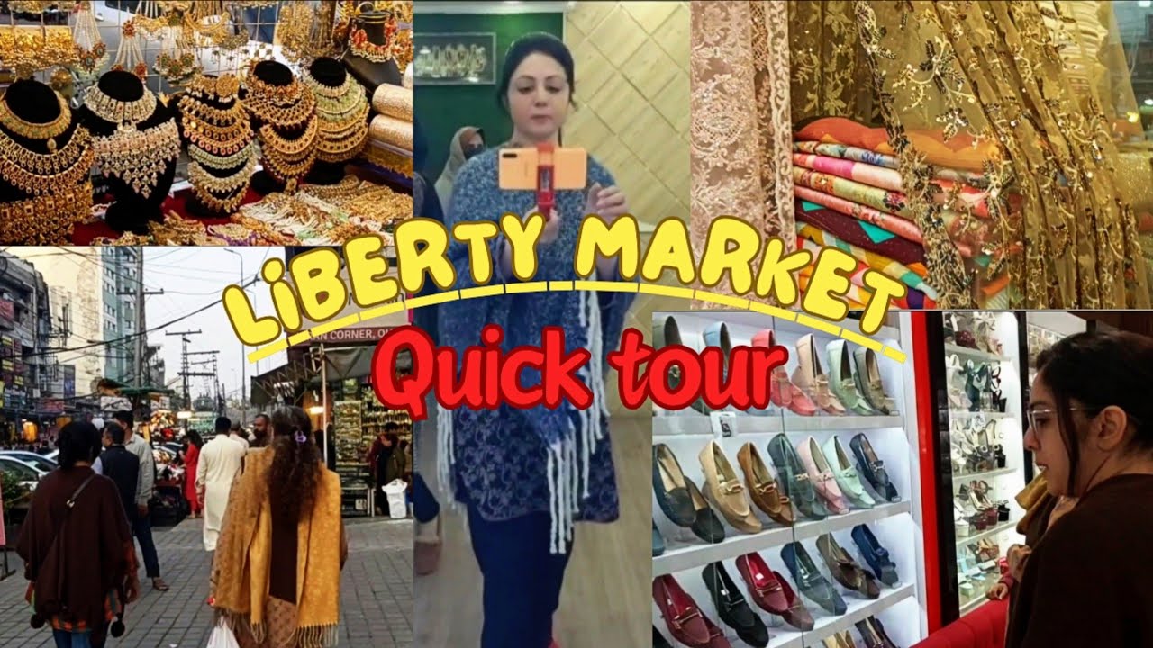 Visit to Liberty Market Lahore 🛍 |Market Tour|Zarnigar Saeed 🙂
