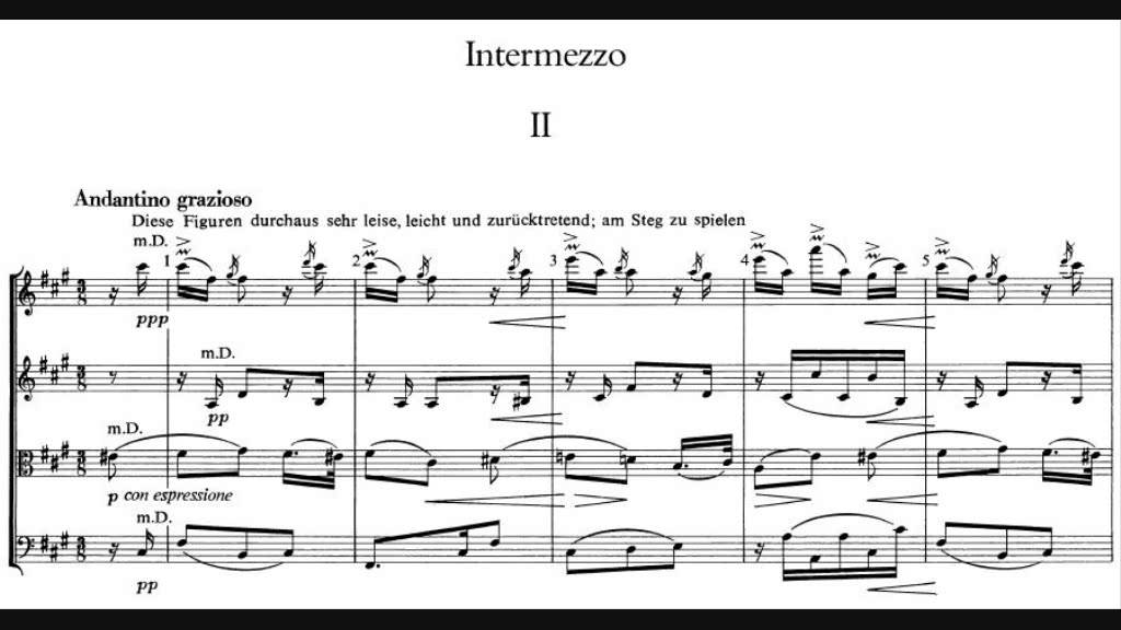 Arnold Schönberg - String Quartet No. 