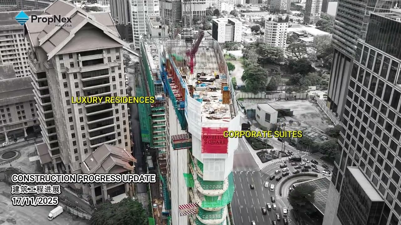 𝐏𝐚𝐯𝐢𝐥𝐢𝐨𝐧 𝐒𝐪𝐮𝐚𝐫𝐞 – 𝐂𝐨𝐫𝐩𝐨𝐫𝐚𝐭𝐞 𝐒𝐮𝐢𝐭𝐞𝐬  Construction Progress November 2025