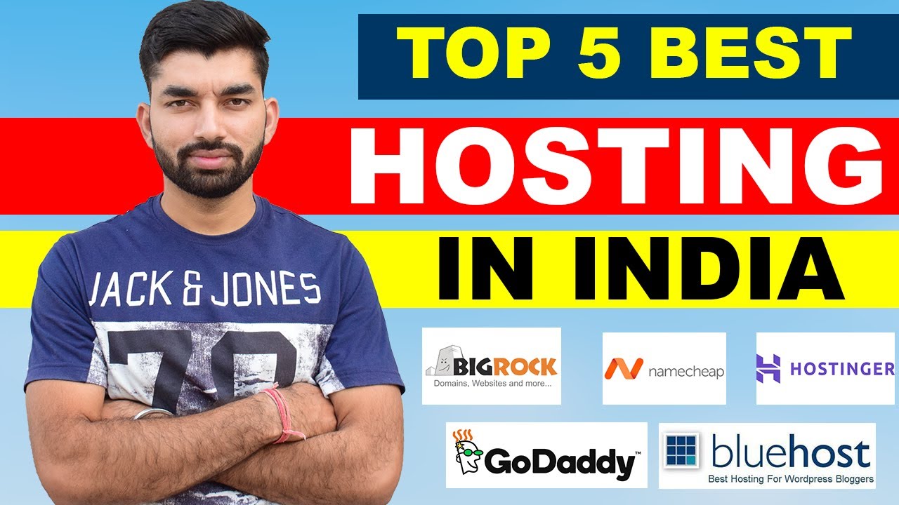 Top 5 Hosting companies in India with offers - 2022 || Best Hosting companies in India