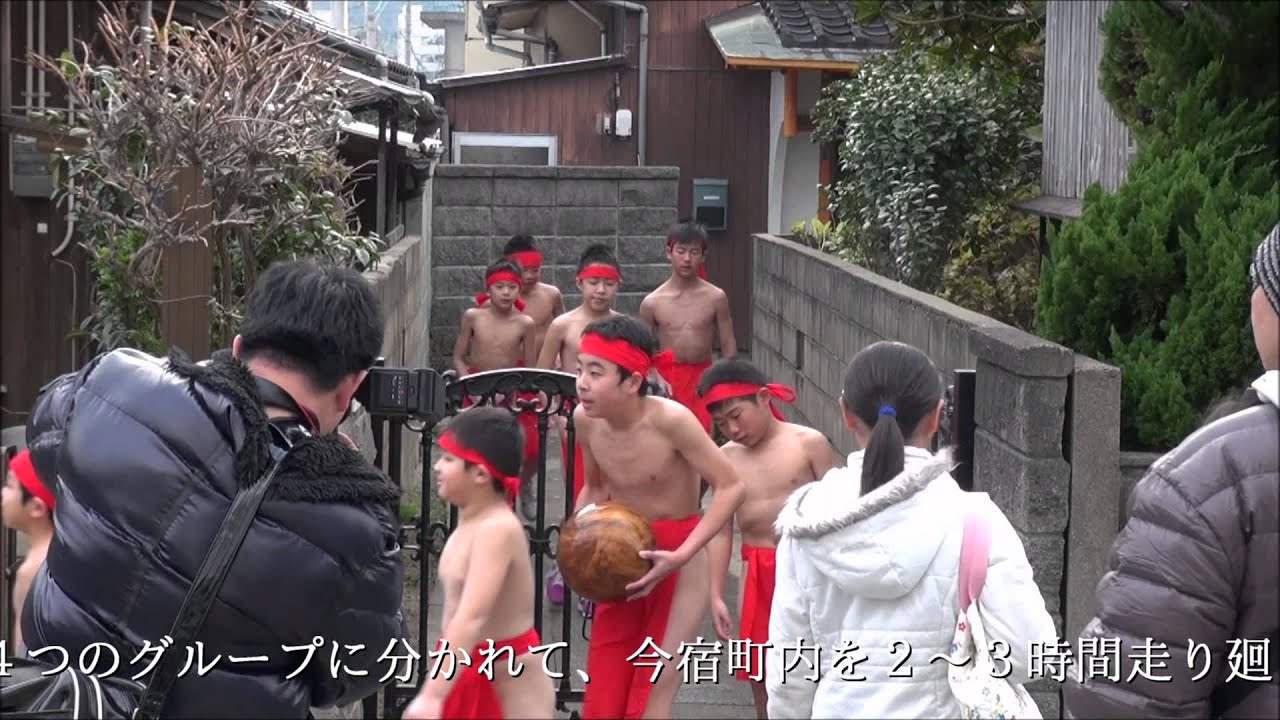 今宿TV - 2014年子ども玉せせり（二宮神社）- 福岡市西区今宿