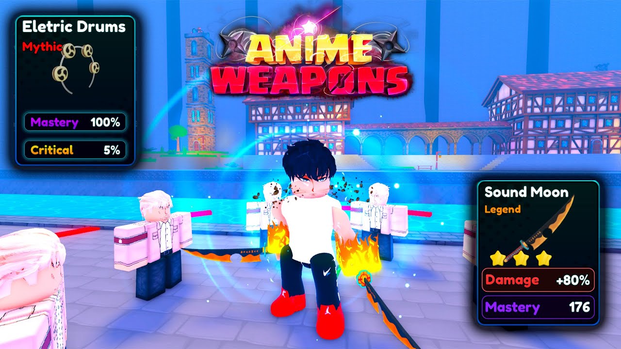ОТ НУБА ДО ПРО В ROBLOX ANIME WEAPONS #4