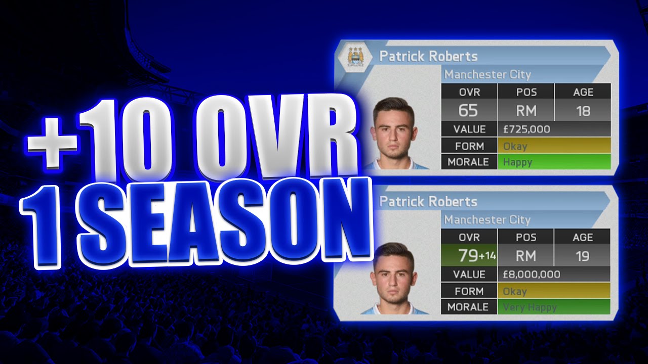 FIFA 16 CAREER MODE TRAINING TUTORIAL - HOW TO GROW PLAYERS OVER +10 OVR IN ONE SEASON!