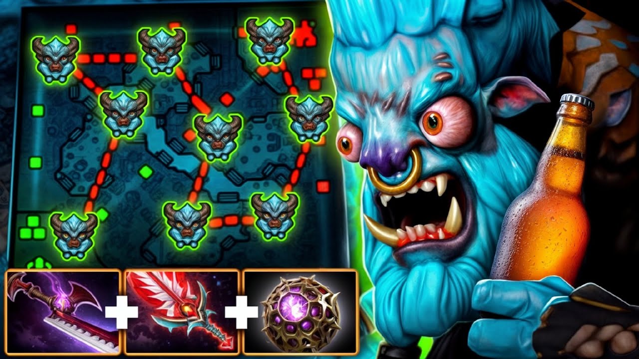 40 Kills Spirit Breaker One Shot 🔥🔥🔥+3000 Move Speed Rampage | Dota 2 Gameplay