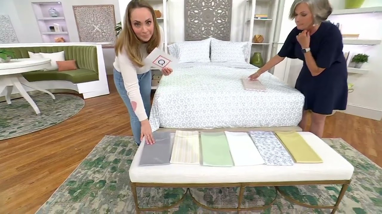 Northern Nights 500TC 100% Egyptian Cotton Sheet Set on QVC