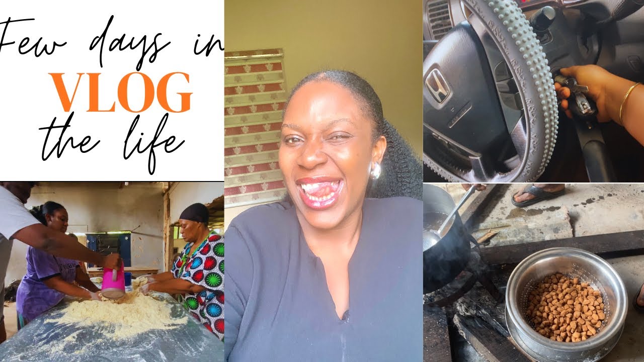 Weekly Vlog | Spending time with family | Frying chin chin | Church etc