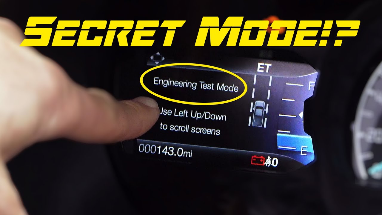 Как получить доступ к инженерному режиму Ford Ranger 2020 года