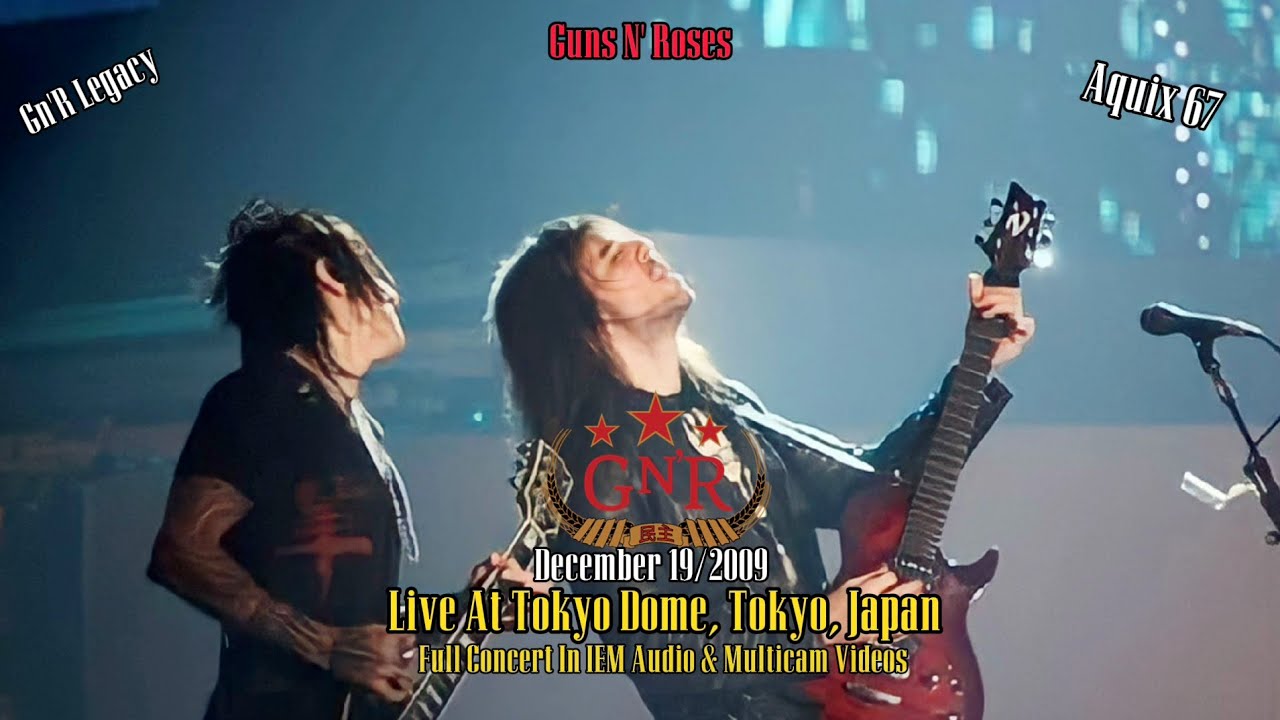 Guns N' Roses Live At Tokyo Dome, JP - December 19/2009 [W/Multicam & Videos]