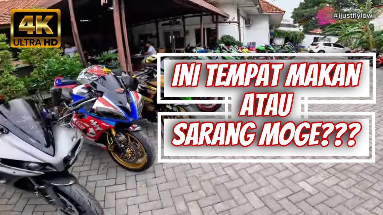 NAIK MOGE R1 !! BELI SARAPAN BARENG RIDERS OF KAWASAKI SURABAYA DAN STREAMLINE RIDERS SURABAYA