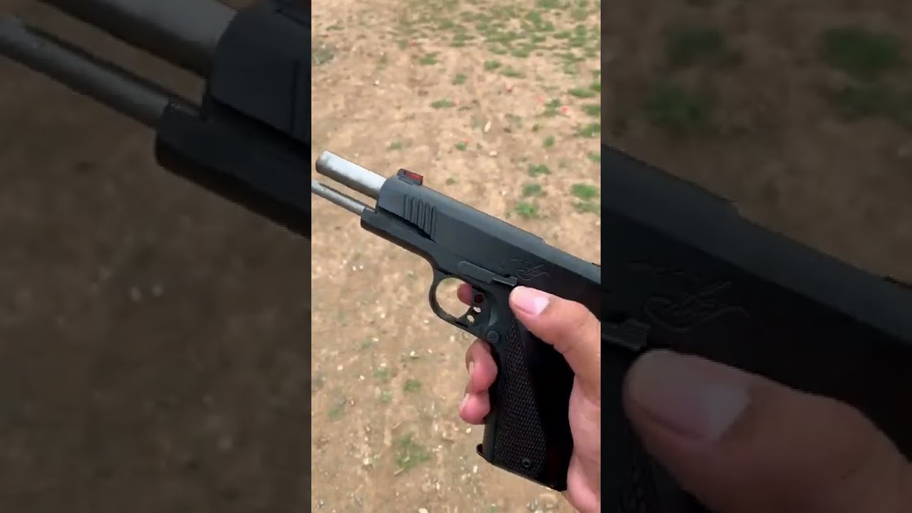 PING💥#kimber #45acp #custom #shooting #range #shorts