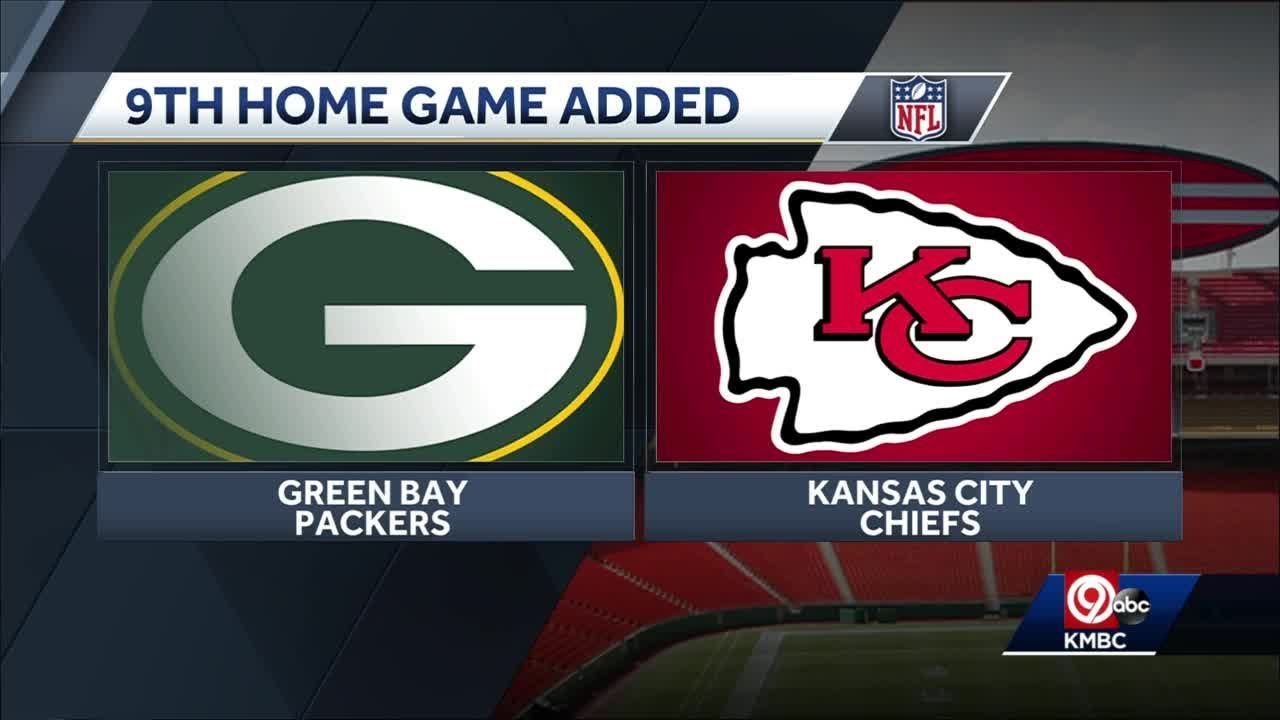 Chiefs add home game against the Green Bay Packers in NFL schedule expansion