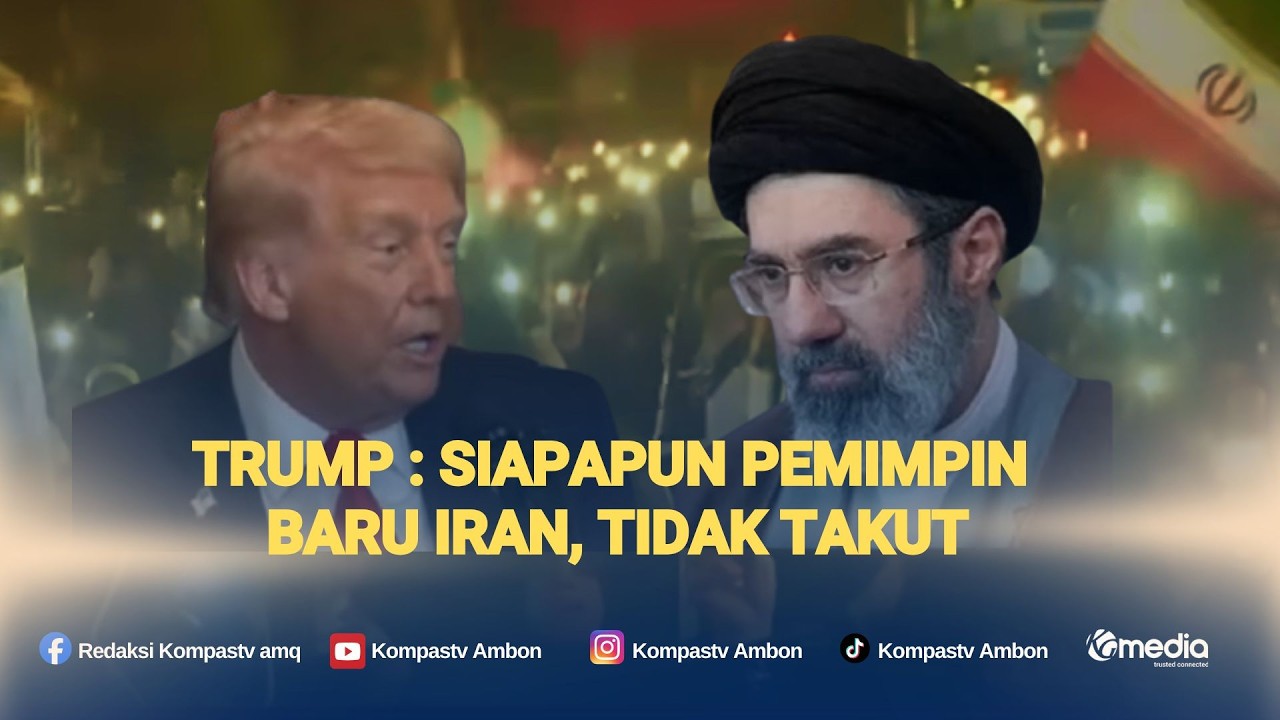 Pernyataan Donald Trump Soal Pemimpin Baru Iran Sebelum Mojtaba Khamenei Terpilih