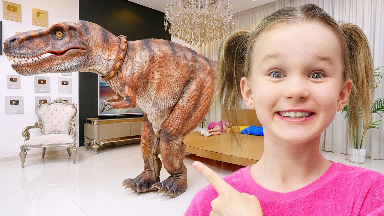 Забота о малышах-динозаврах 🍼🦖 Волшебная утренняя история