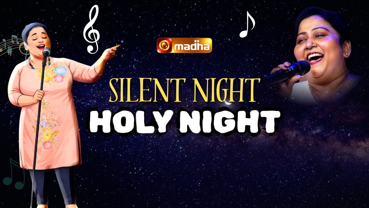 SILENT NIGHT HOLY NIGHT | ENGLISH CHRISTMAS SONG | GRACE KARUNAS | 