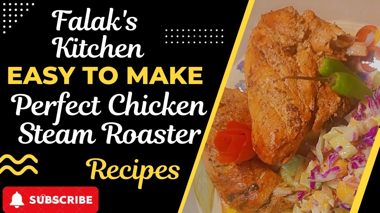 Healthy 🐓 Steam Roaster Recipe | Juicy & Low-Oil Steamed Roast 🐔