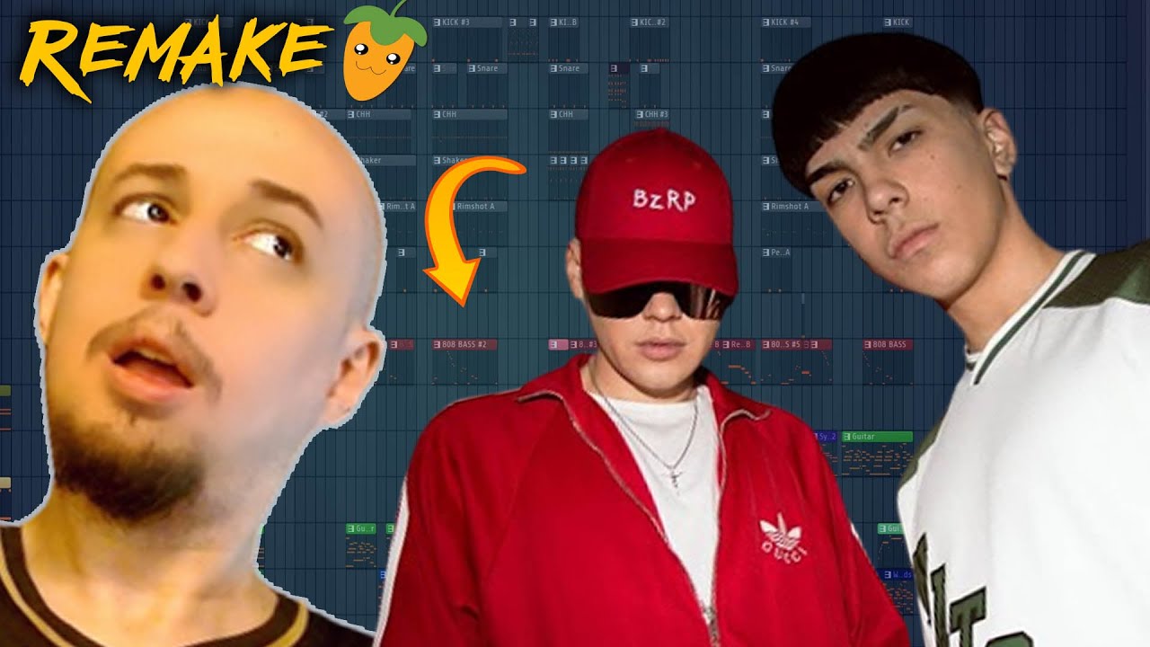 Así hice el BEAT de BZRP #57 MILO J en FL STUDIO🥕
