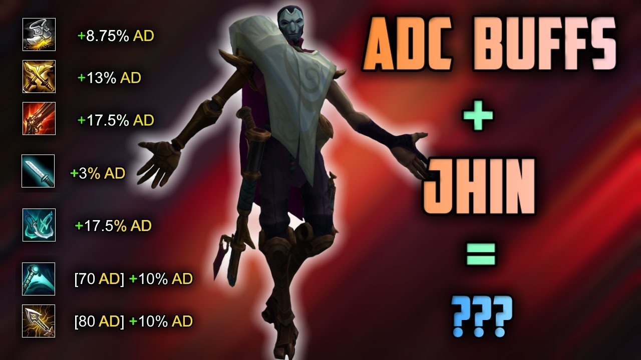 The Intricacies of Jhin... (& early thoughts on ADC buffs)