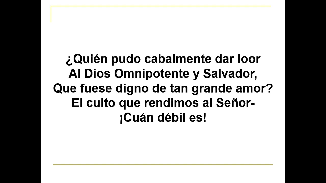 Himno 270   OH QUIEN JAMAS PUDO