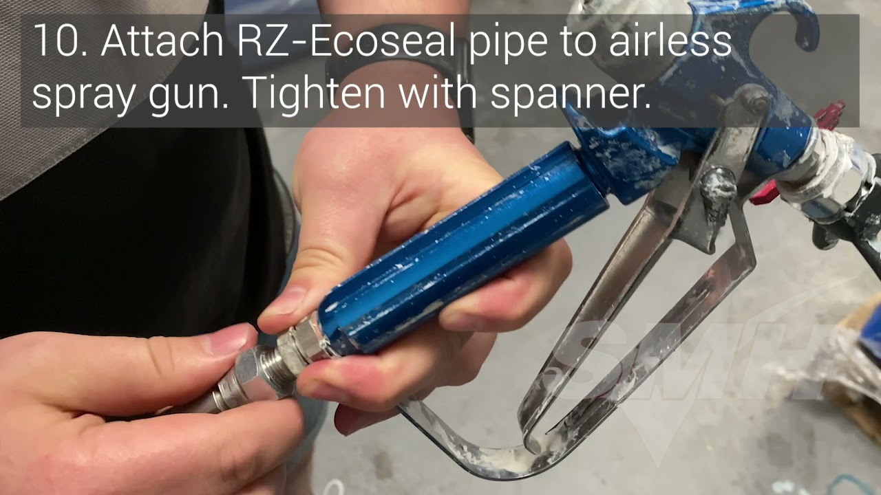 RZ-ECOSEAL MACHINE SET UP & APPLICATION