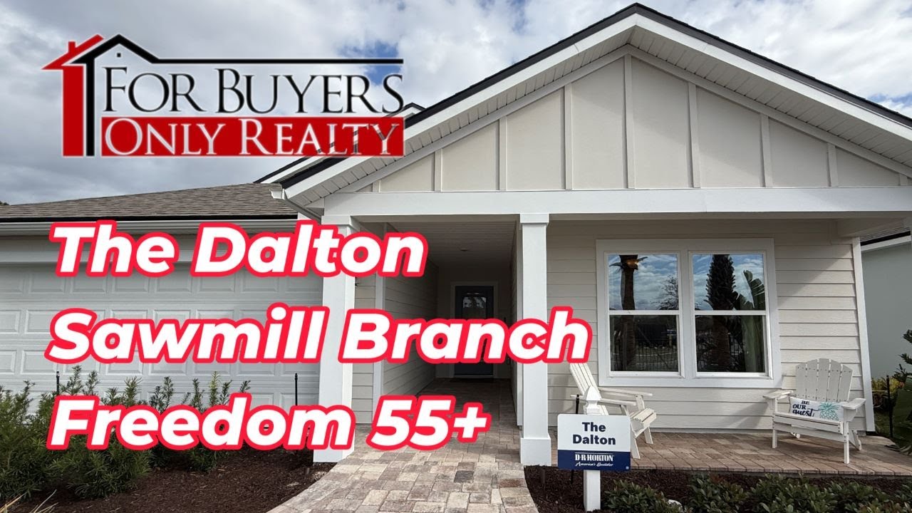 Sawmill Branch Freedom Homes Active 55+ by DR Horton; The Dalton Plan