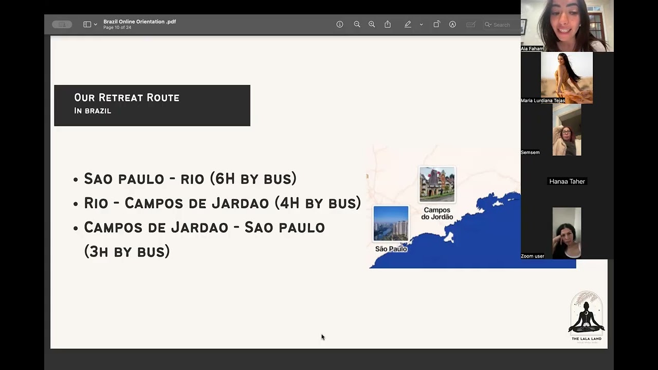Brazil Online Orientation