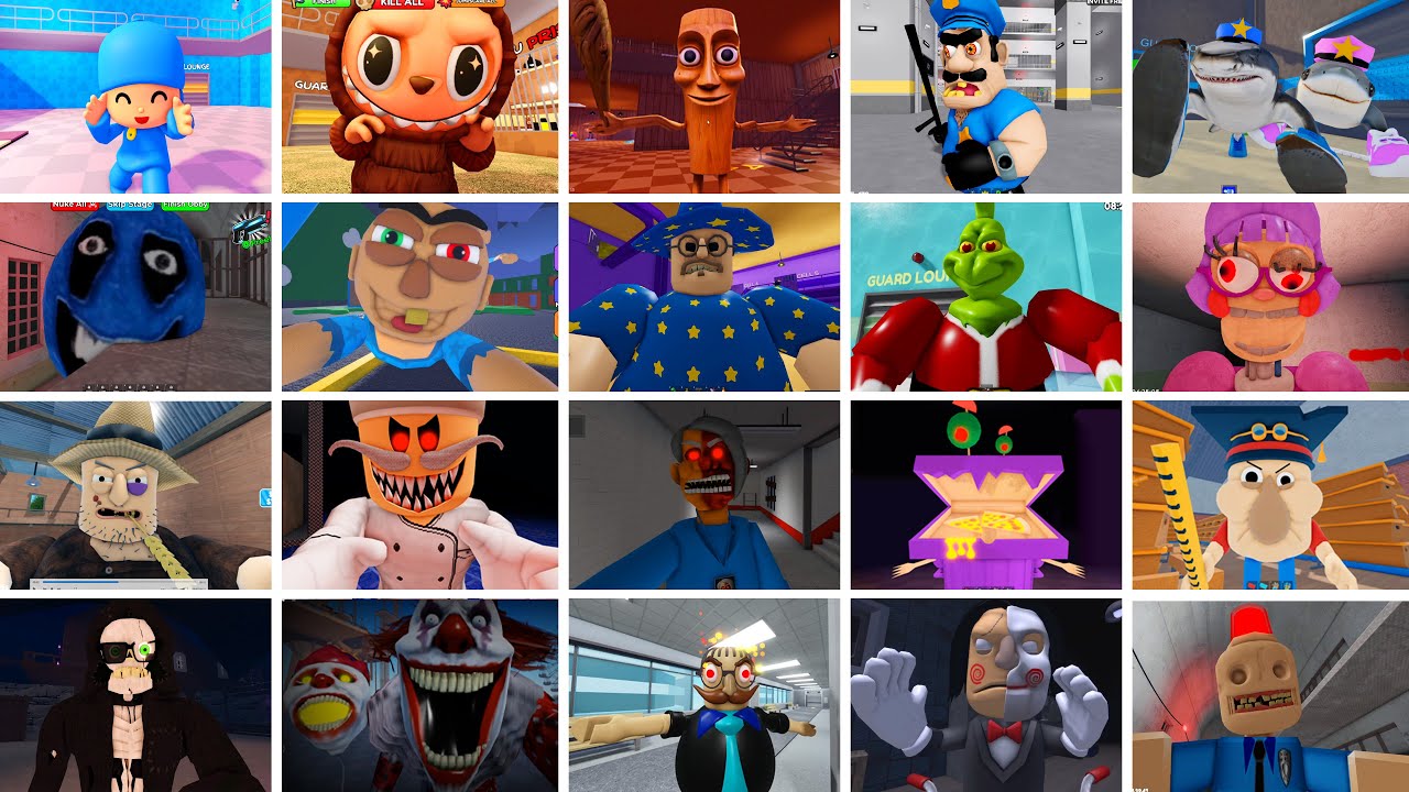 POCOYO PRISON,LABUBU PRISON RUN!,FIRST PERSON OBBY, FIRST PERSON,Team Dentist, ROBLOX JUMPSCARES