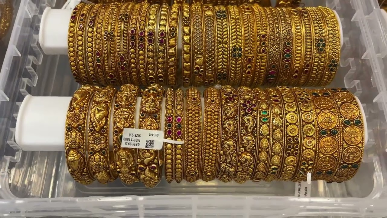 92.5 Silver Antique Bangles Mela Starting From Nov 5th To Nov 15th 2025 ——OJAAS JEWELLERY 