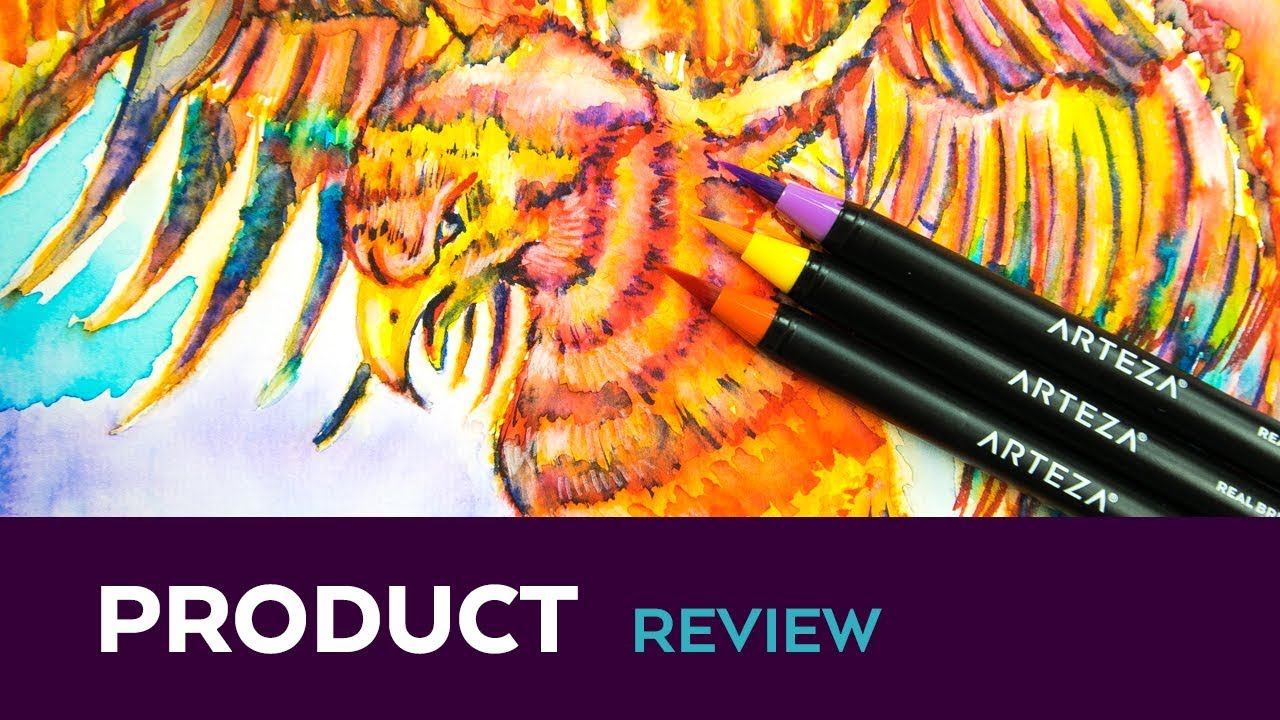 Arteza Real Brush Pens - 12 - Colors