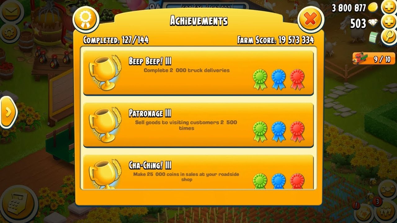Hay Day Level 94 Update 45 HD 1080p