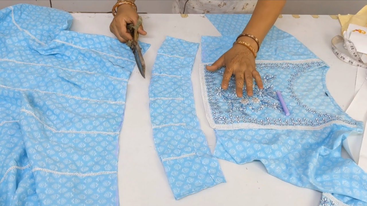 फ्रॉक (गाउन) की फिटिंग और लंबाई इस तरह से कम करें | Frock Ki Fitting Kaise Kare