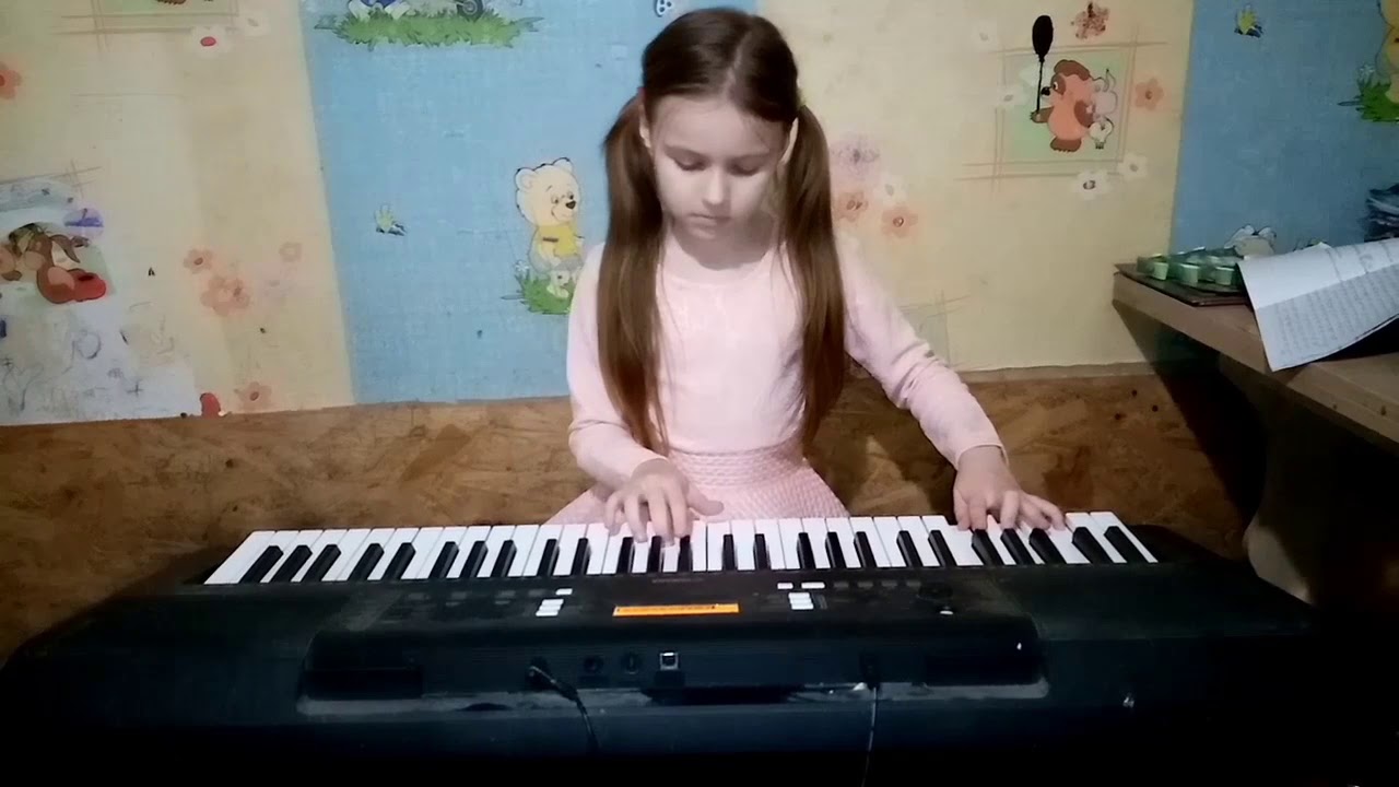 Как играть Плот на синтезаторе