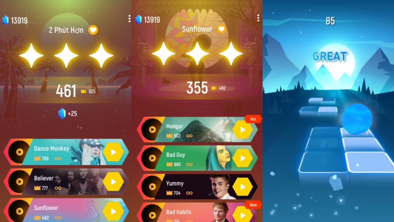Tiles Hop Music Game|Cool Music|Ryan's World