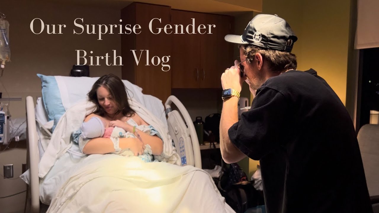 BIRTH VLOG | surprise gender + telling friends and family | *induced labor*