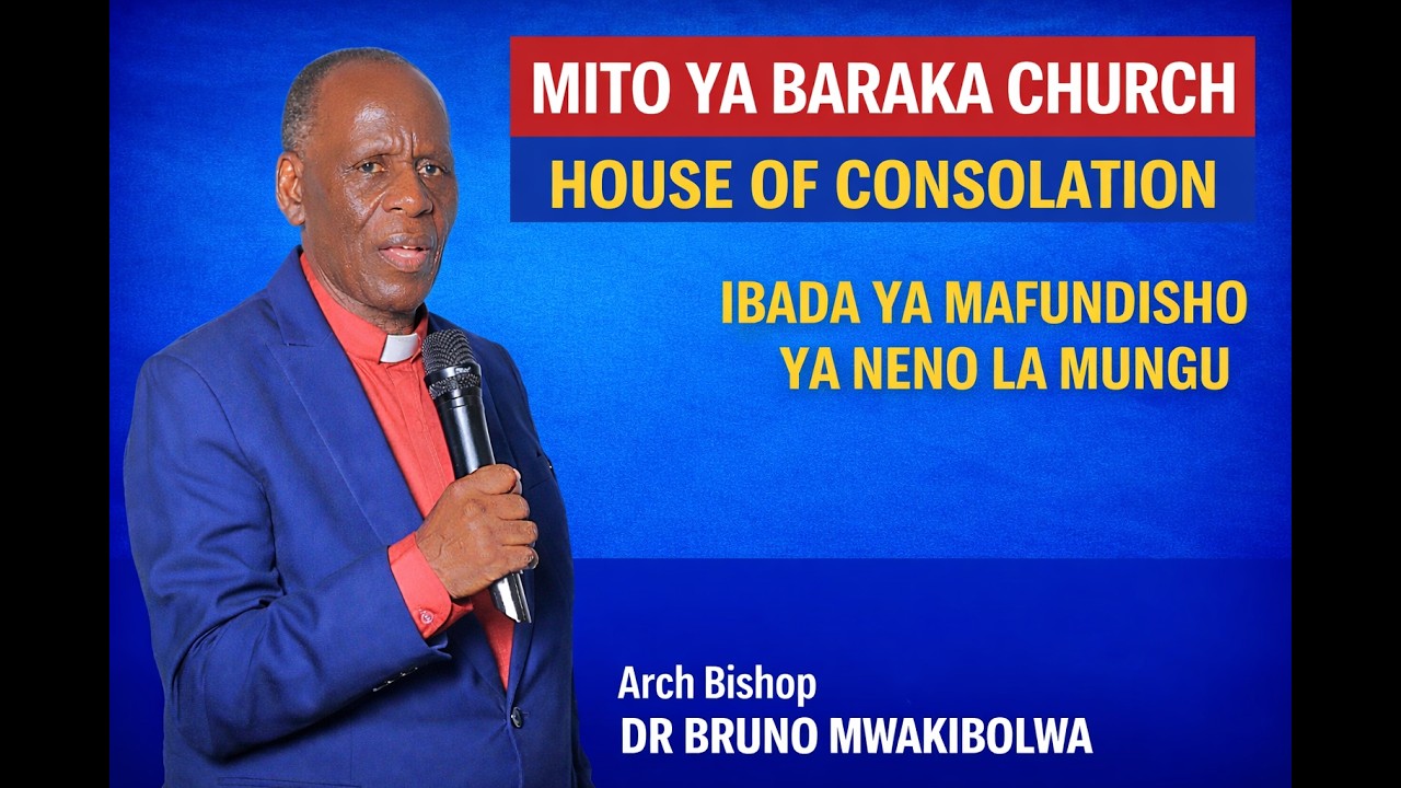 #|LIVE - Ibada Ya Mafundisho Ya Neno La Mungu  | Jumatano Trh 11/03/2026 | Mito Ya Baraka Church Hq